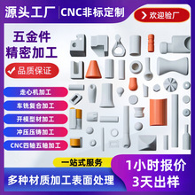 POM尼龙PEEK赛钢ABS铁氟龙塑料CNC加工数控车铣开模定制注塑成型