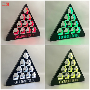 Bar ktv cup holder bar KTV wine cup holder acrylic cup holder rotating cup holder Cup display stand