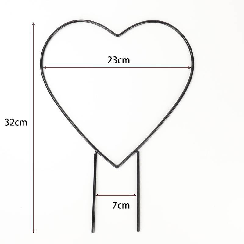 ★★단철 모양 등산 프레임-블랙 하트