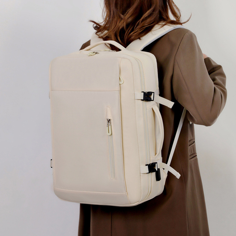 Customized Logo 1 Piece Printed Men's 180 Opening and Closing Notebook Large Capacity Casual Women's Computer Bag Backpack Backpack