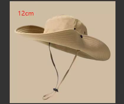 Sombrero de los hombres de verano sombrero de pesca de ala grande protección UV sombrero de pescador protección solar sombra de sol al aire libre sombrero fresco
