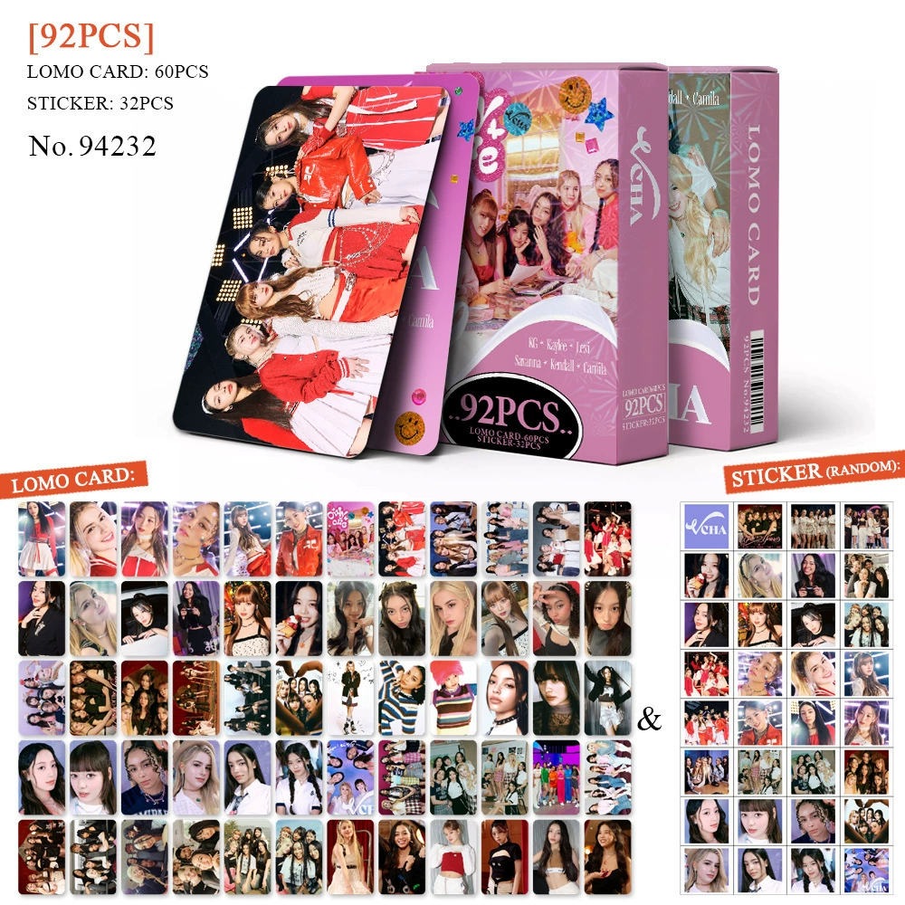 Набор 92 карточки с фото, BTS BPSKTWICE, двусторонние LOMO-карточки, фабричная печать