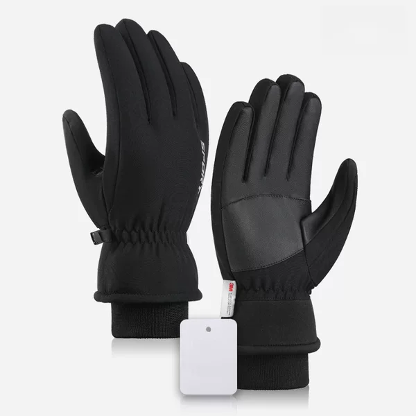 3m Thinsulate Cotton Winter Warm Sports Ski Gloves for Men and Women, Water-Repellent, Touch Screen Compatible, for Winter Outdoor Cycling