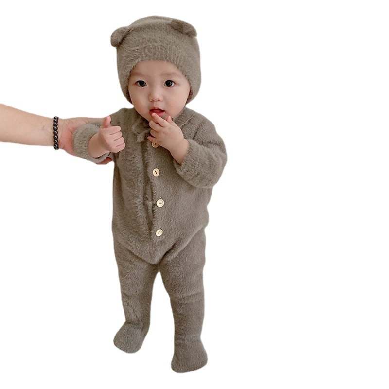 Сетка Red ins Детские осенние комбинезон Детская 100-дневная одежда