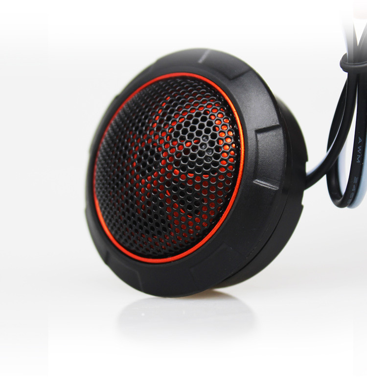 Car Audio Imported Fever Upgrade Pure Silk Film Small Tweeter Spherical Modified Speaker Speaker Wholesale