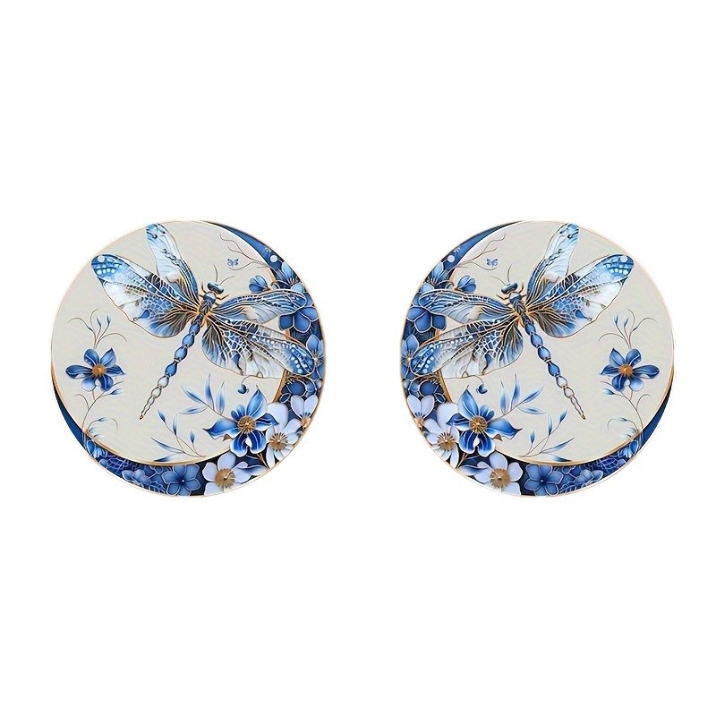 Colgante azul y blanco acrílico captador de sol para la decoración del jardín - perfecto para mudarse o agradecer