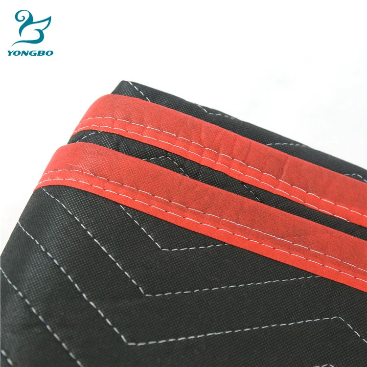 Большое количество, льготное качество, цельное Прямая доставка, черно-красное движущееся одеяло, упаковочное одеяло, движущееся одеяло для транспортной мебели.