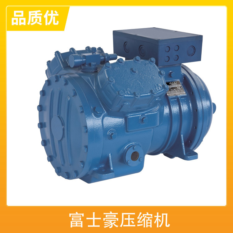 富士豪压缩机 半封闭活塞式制冷机 速冻保鲜冷藏冷冻设备