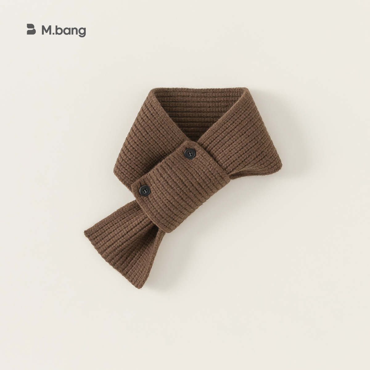 Otoño y invierno nuevo bufandas para niños varones bebés collar botones de invierno niñas hooded bufandas de punto caliente