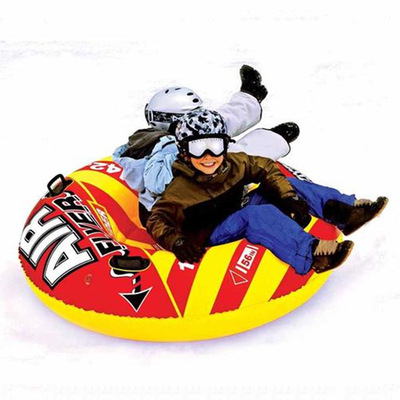 Manufactor customized outdoors snow tube Amazon winter outdoors adult skiing tyre children Double snow tube