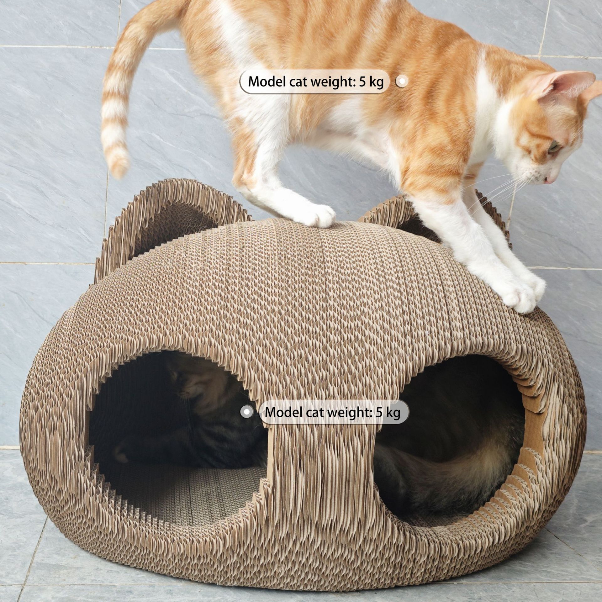 icle工厂现货特加强BB纯手工高端一体成型无需组装猫头熊猫头巨无