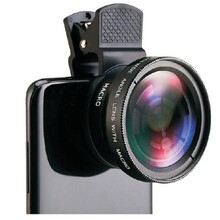 厂家批发手机镜头0.45X广角镜头15X微距手机外置摄像头高清无畸变