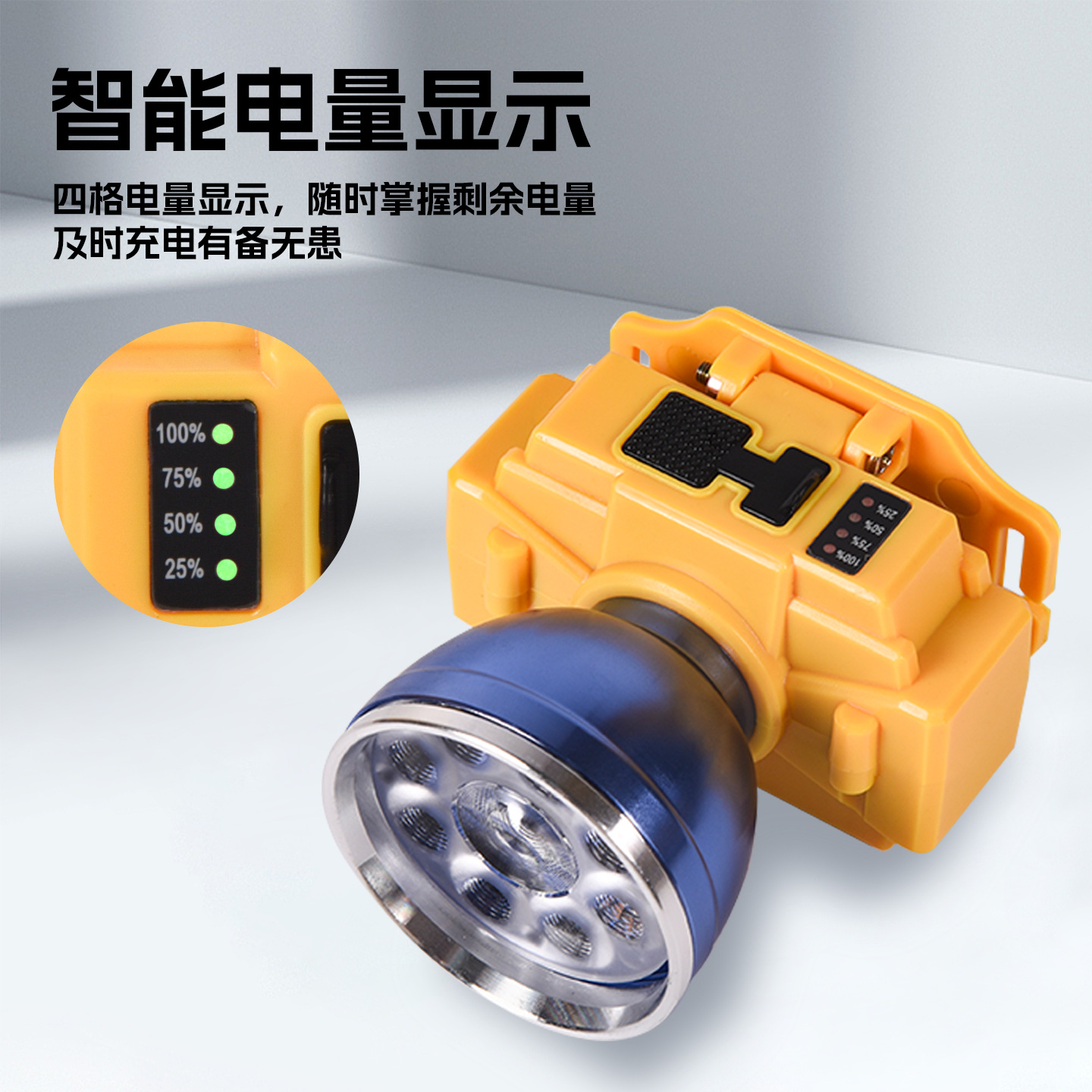 Налобный фонарь Yu Bao LED сверхяркий