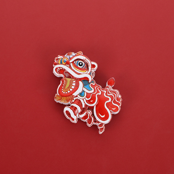 Cute cartoon Chinese fridge magnet