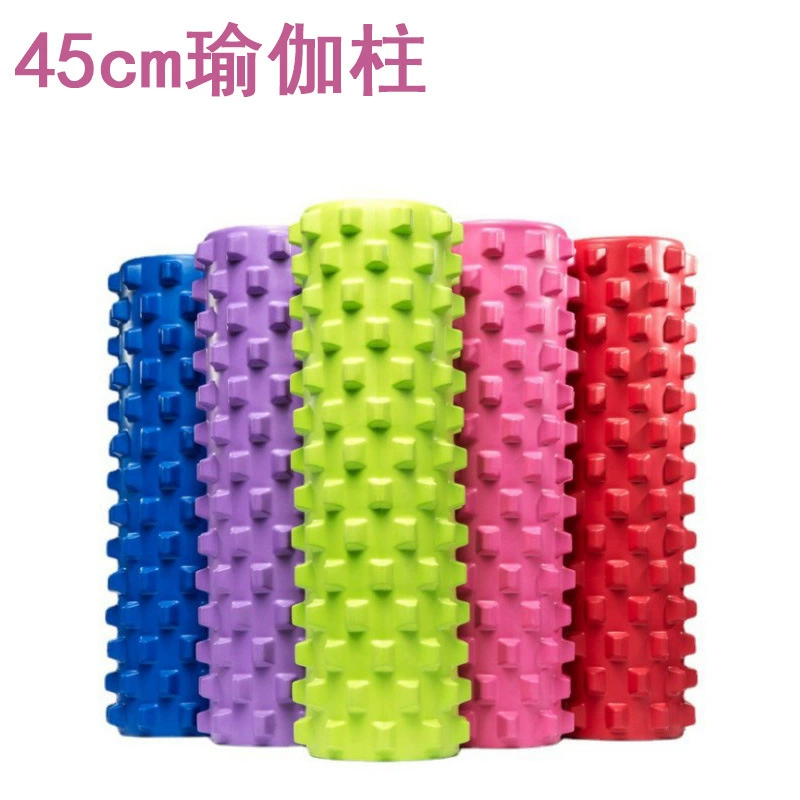 Фитнес-ролик из ЭВА для йоги, полый, для расслабления мышц, массажный, домашний, валик для йоги