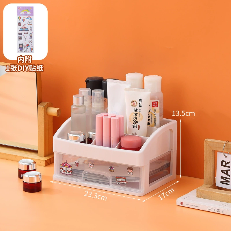Universal handheld storage box, capacious makeup box