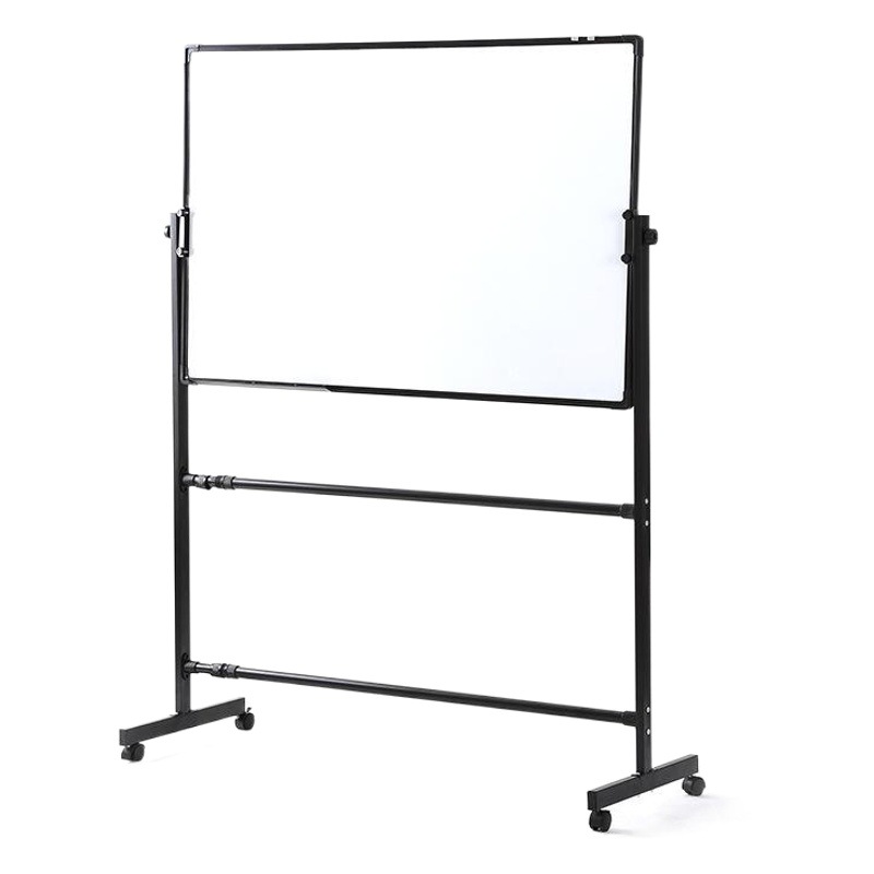 Soporte de pizarra magnética móvil pizarra tablero de escritura aula Oficina niños de doble cara hogar enseñanza estante de clase blanca