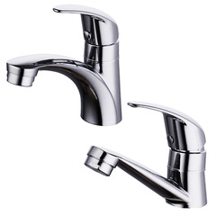 Cross-border Southeast Asia zinc alloy single cold basin faucet raised single cold foreign trade hand wash basin faucet