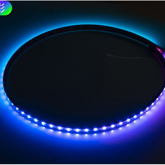Camión mágico color streamer luz 24V camión medio neto colorido caballo corriendo LED coche colorido Trueno Caballero Luz de agua corriente Luz