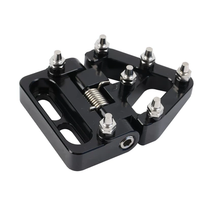 Applicable KTM XC SX XCF SXF XCW EXC EXCF retrofit foldable brake extension pedal (Motorcycle pedals) - black