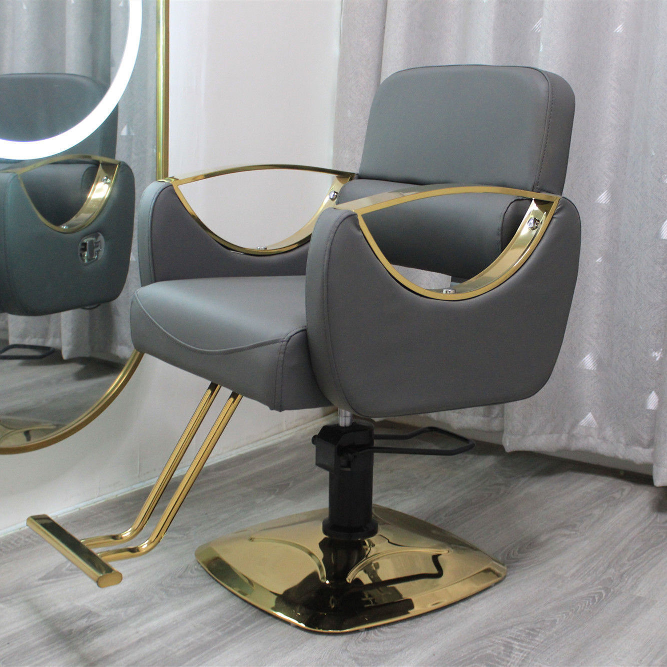 silla de peluquería, silla de elevación giratoria, silla de barbear, silla de barbear multipropósito, silla de barbear, silla de barbear