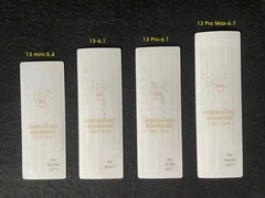 Applicable to Apple iPhone 15/14/13, Frame Film, iPhone 12 Diamond Hydrogel Film, Scratch-Resistant Phone Side Protection Film