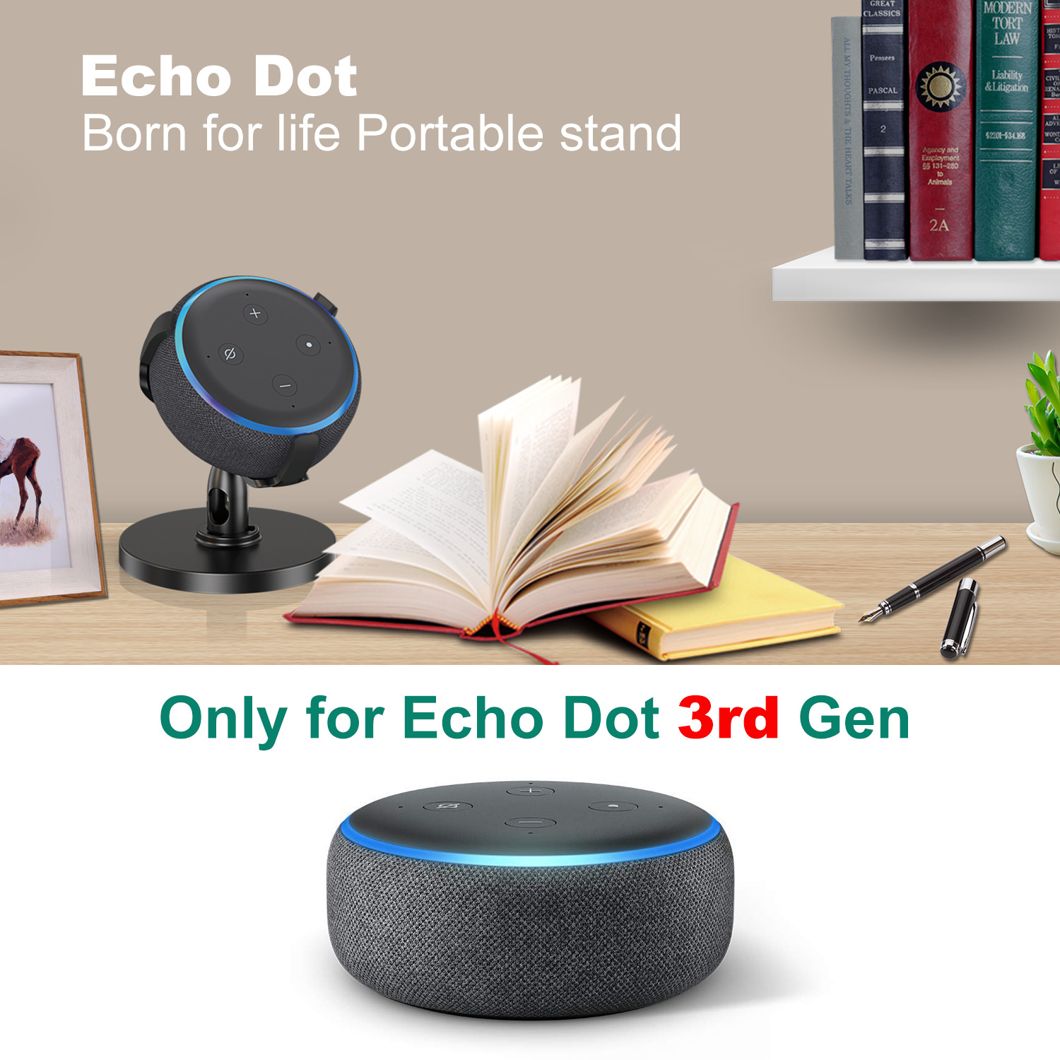 Productos calientes transfronterizos, Echo Dot 3er soporte (tipo de escritorio) sin impuestos