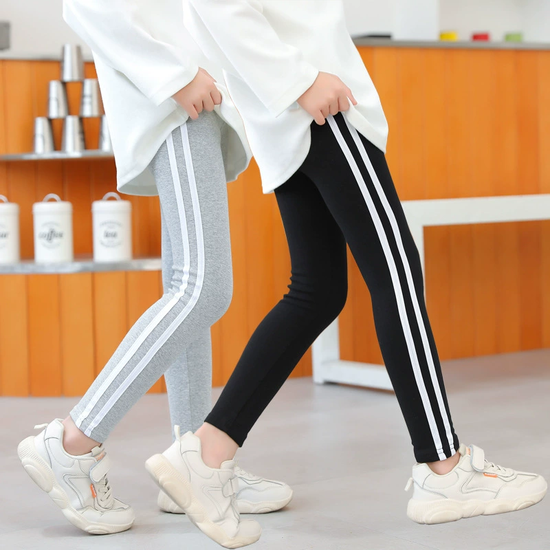 Леггинсы, тонкие брюки девочки, детский комбинезон, slim fit