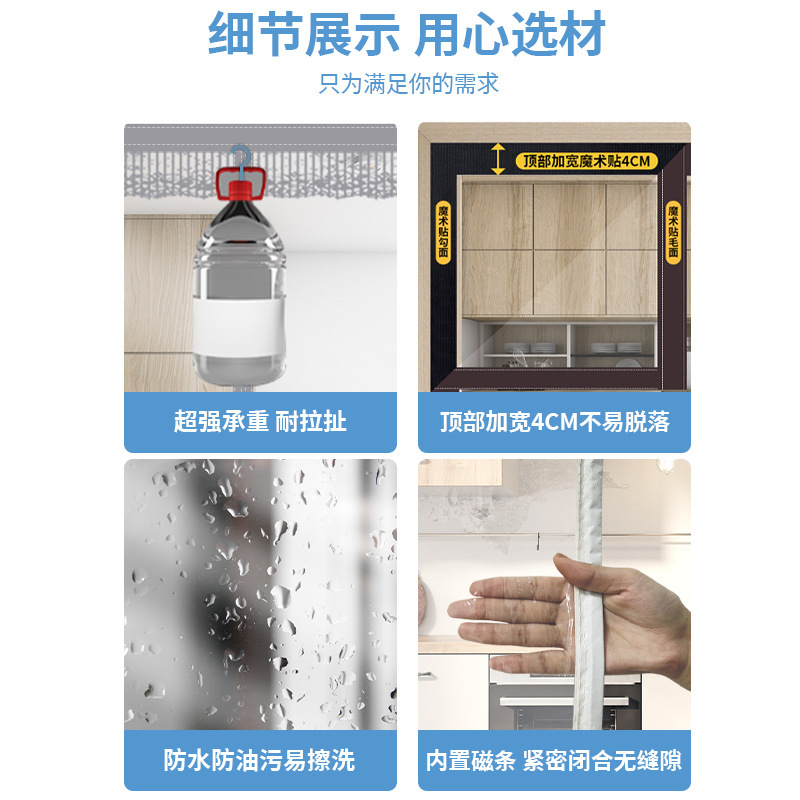 2025 新しいエアコンドアカーテンパーティションカーテン磁気防風防風透明軟質プラスチックキッチンスモークカーテン|undefined