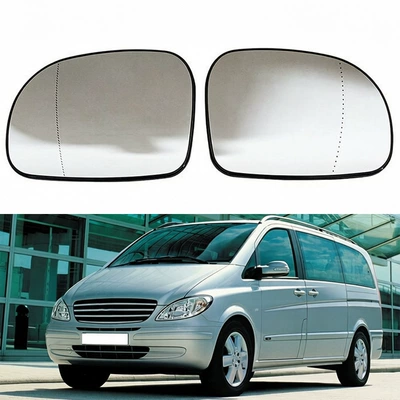 Suitable for 03-10 Mercedes-Benz Viano W639 Heated Rearview Mirror Lenses, Reversing Mirror Lenses, Reflectors