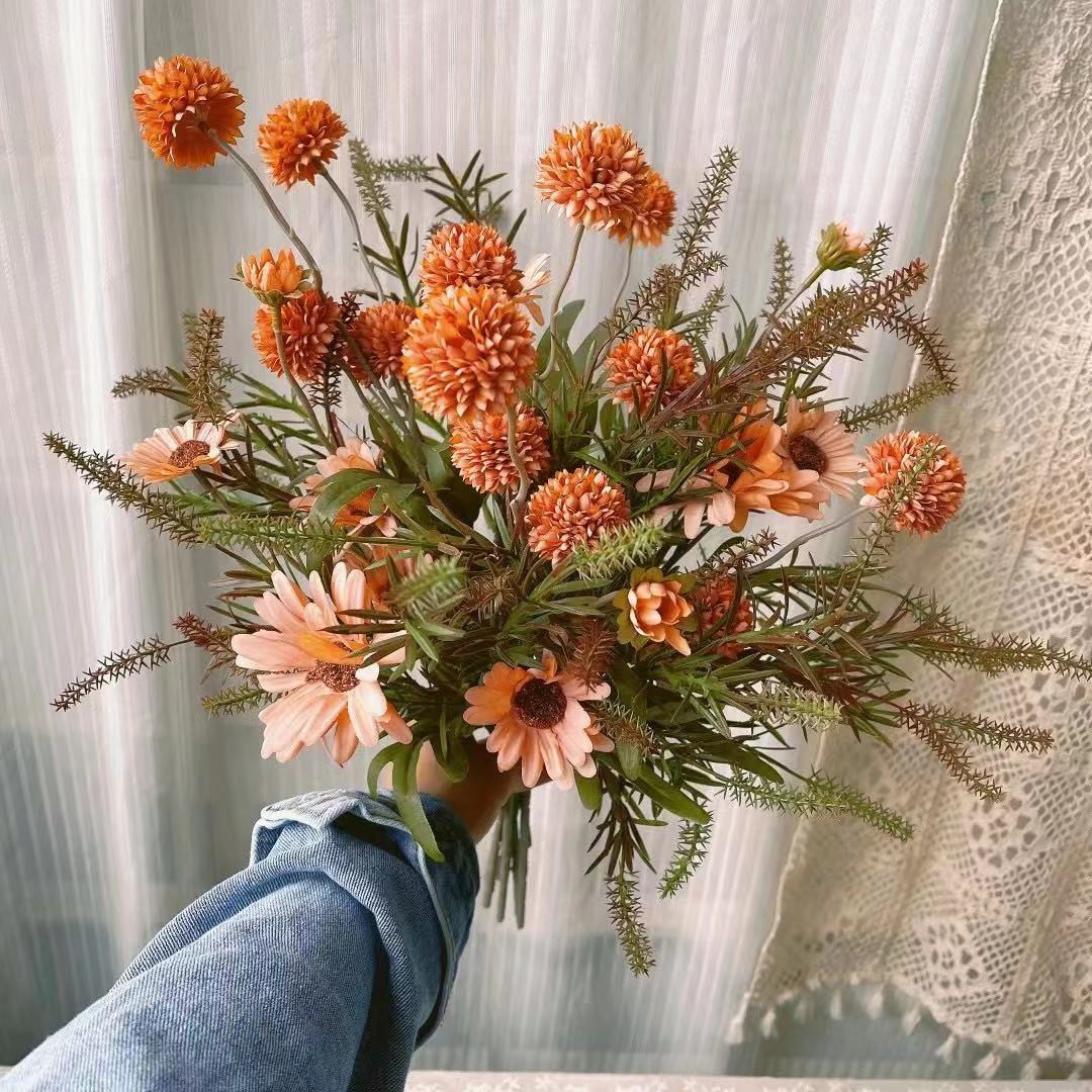 Simulatsioon plastist kunstlilled pulmade kaunistamiseks simulatsioon sügis salvei_voghion.com