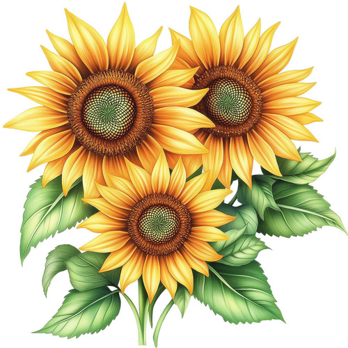 Shangyi PVC Self-Adhesive Removable Toilet Paper Sunflower Moistureproof Bathroom Drop Ship