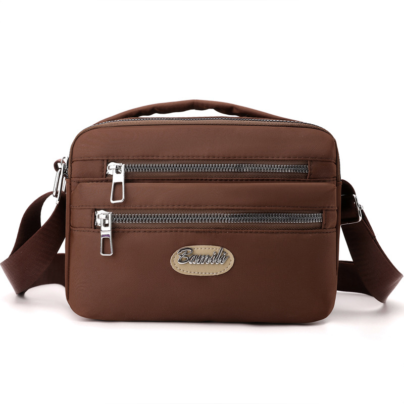 Bolso de hombro 2024 otoño nuevo bolso femenino bolso de tela de nailon bolso de madre de gran capacidad bolso de mensajero de tendencia ligera