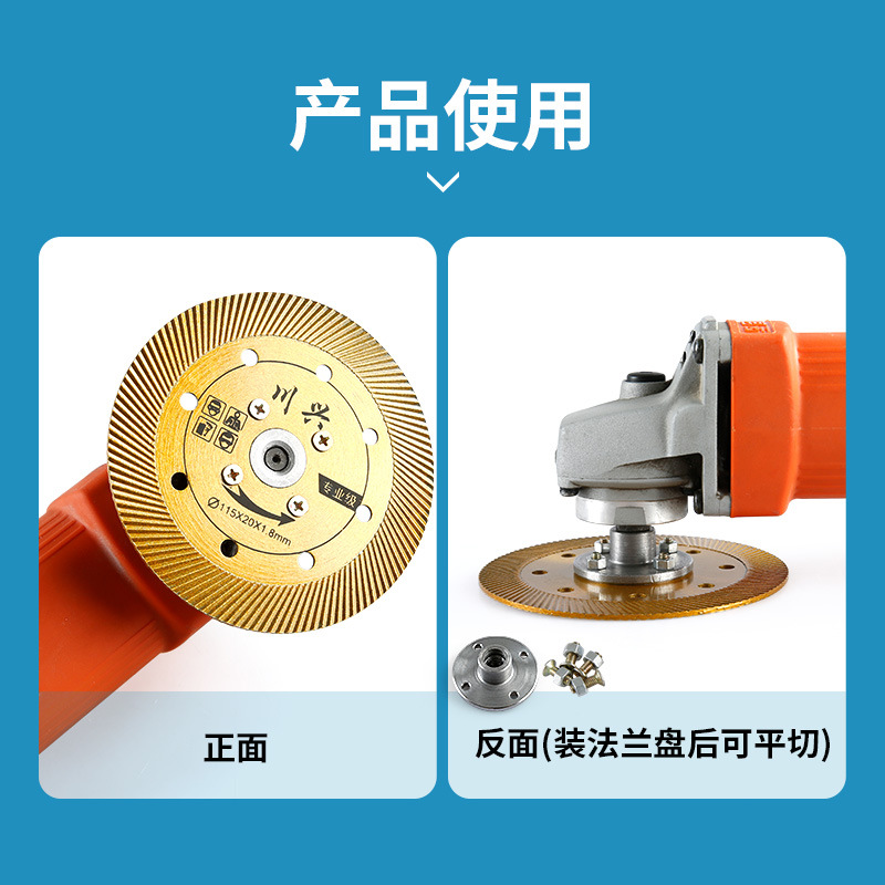 100-tipo ángulo amoladora 114 disco de corte brida especial M4/M5 tornillo 180/230 hoja de sierra base bandeja