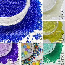 7-8mm水弹珠25克5000粒袋装泡后保水吸水弹泡大珠吸水珠水晶弹