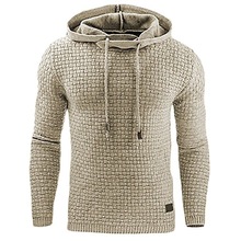 Solid Color Casual Hooded Sweatshirt JacketɫeBñ