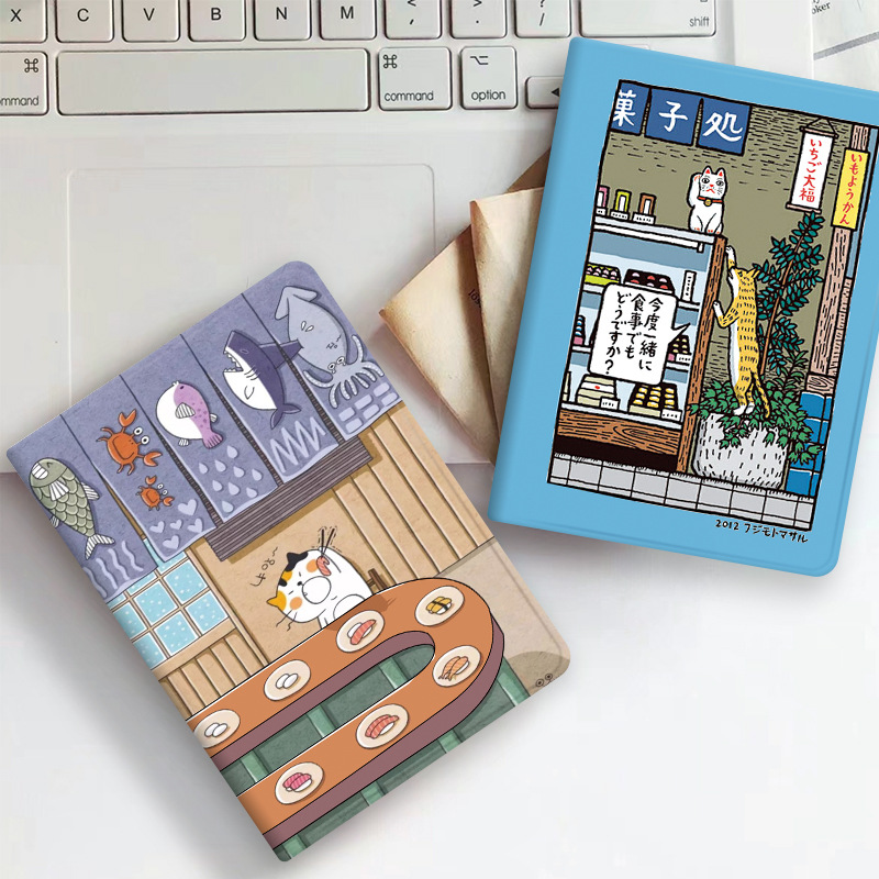 ipadair2 Protective Case for Hibernation 2018 Tablet Mini2/4 Leather Case Tide Case Mini 6 Silicone Case