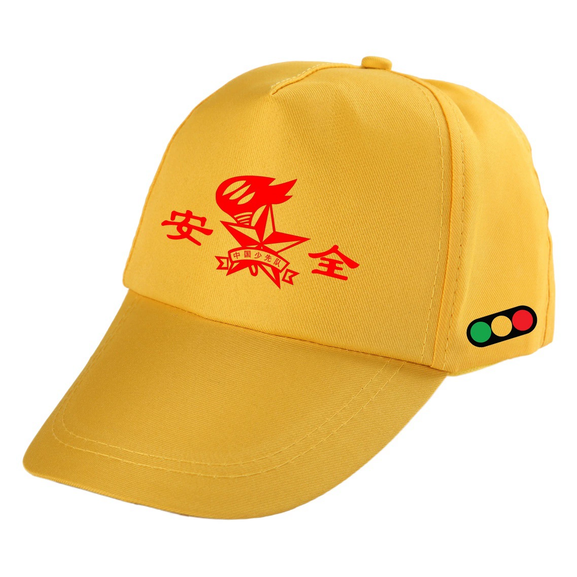 Учащиеся начальной школы светофора маленькая желтая шляпа печатает молодых пионеров волонтерской деятельности дорожный знак безопасности маленькая желтая шляпа оптом