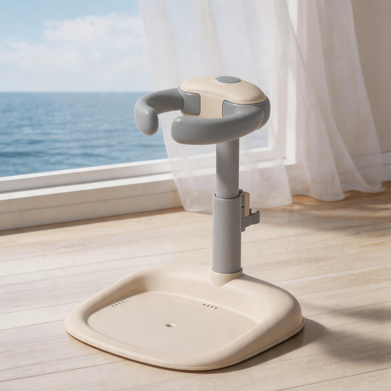 Baño de pie para bebés, soporte de baño plegable para bebés y bebés, soporte antideslizante para bebés y niños, artefacto de baño de pie.