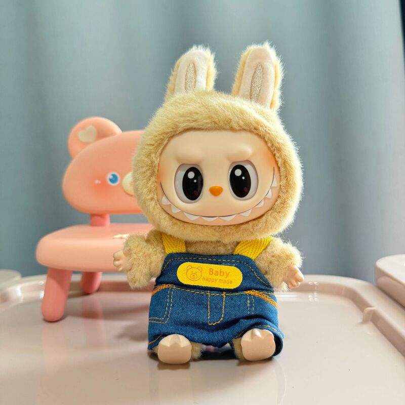 服のみ】第二世代ブラインドボックス ラブブ服 エポキシ樹脂製顔飾り ラブブ シットシットパーティーシリーズ ベビー服 可愛い|undefined