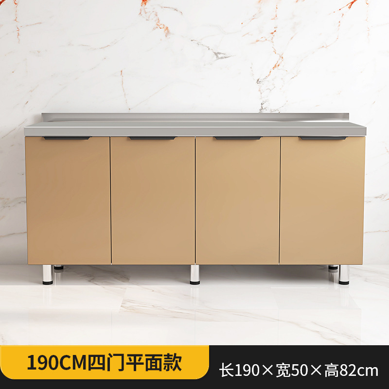 キッチンキャビネット、ストーブキャビネット、一体型家庭用収納キャビネット、田舎の経済的なキッチン収納キャビネット、シンプルな食器棚|undefined