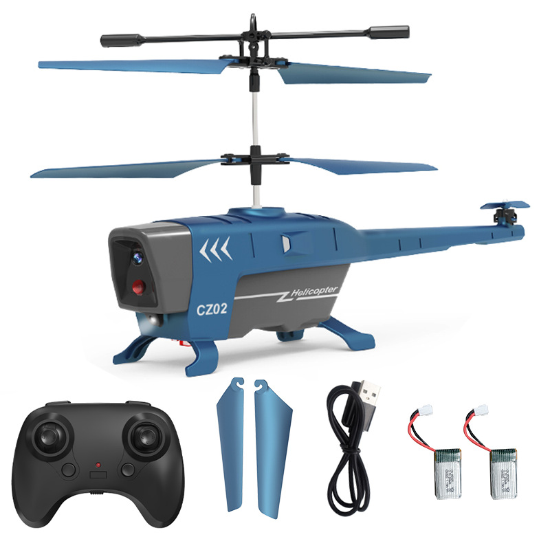 New Black Technology Black Bee Electric Children's Toy Obstacle Avoidance and Fall-Resistant Helicopter Long Endurance Model Aircraft Remote Control Aircraft