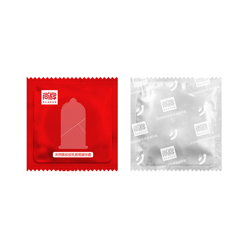 Shangpai Latex Condoms with Hyaluronic Acid Lubrication, Large Particle Texture, 3-Pack — detail image 11
