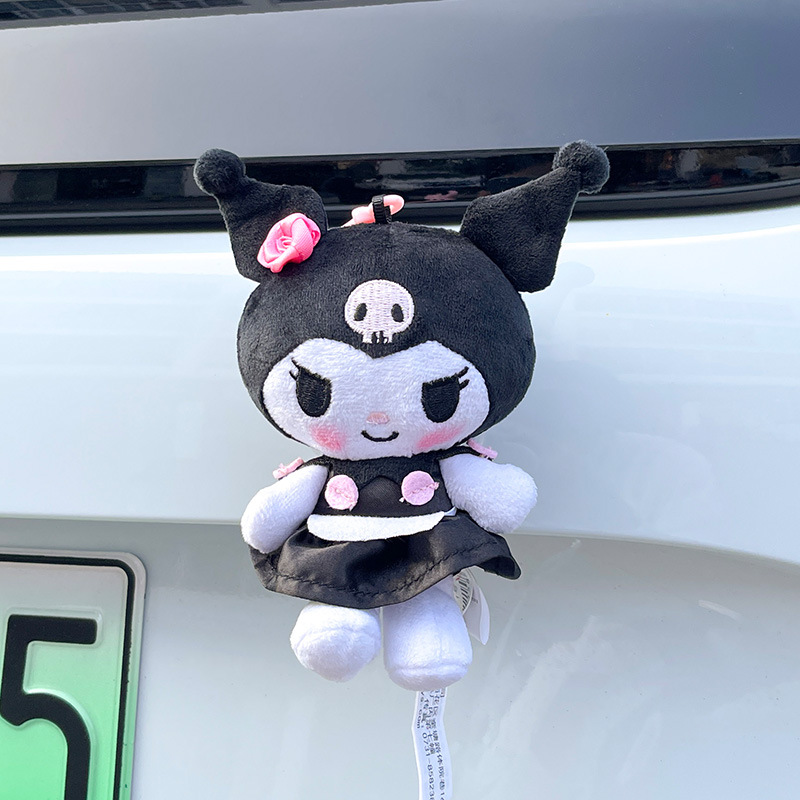 Rose Black Dress Kuromi [Car, Electric Vehicle] Pendant