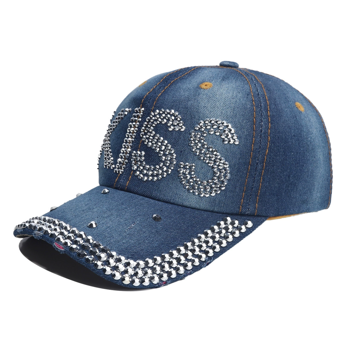 Denim Baseball Cap (Mosey) Unisex, Adjustable 56–58 cm, Summer Sun Hat