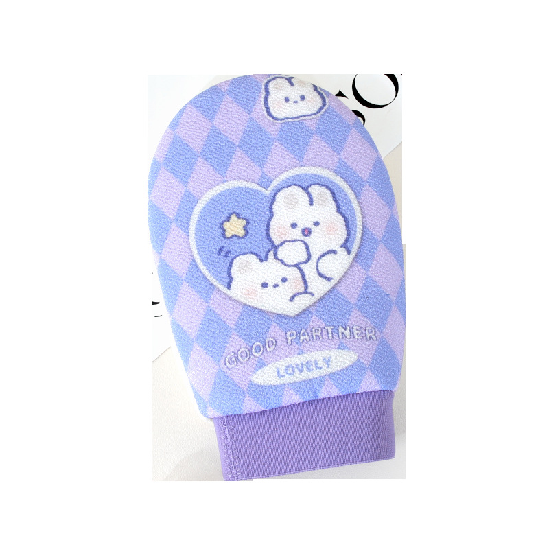 Toalla de baño de doble capa engrosada para hombres y mujeres sala de baño frotamiento de barro gris limpieza gris Baño Paño de baño descontaminación doméstica espalda frotando guantes