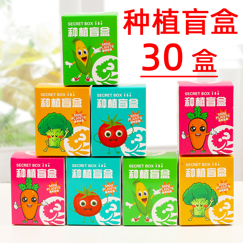 Creative planting blind box, kindergarten gift, small prizes for elementary school students, rewards for the whole class, small gifts for children's back-to-school activities Creative planting blind box, kindergarten gift, small prizes for elementary school students, rewards for the whole class, small gifts for children's back-to-school activities