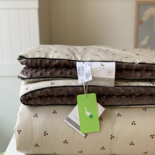 豆豆绒幸运豆单人春秋单人被 韩国大鹅 直播间爆款 全棉豆豆被