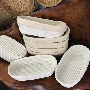 Amazon Indonesian vine -style fermented rattan vine vine baked rural bread round bread basket