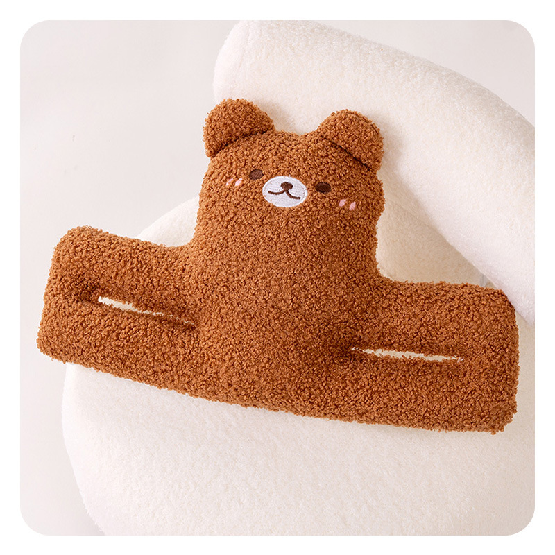 Decoración de automóviles eléctricos accesorios pequeños asiento de bebé para niños cabeza de muñeca almohadilla protectora mango delantero muñeca anticolisión image 4